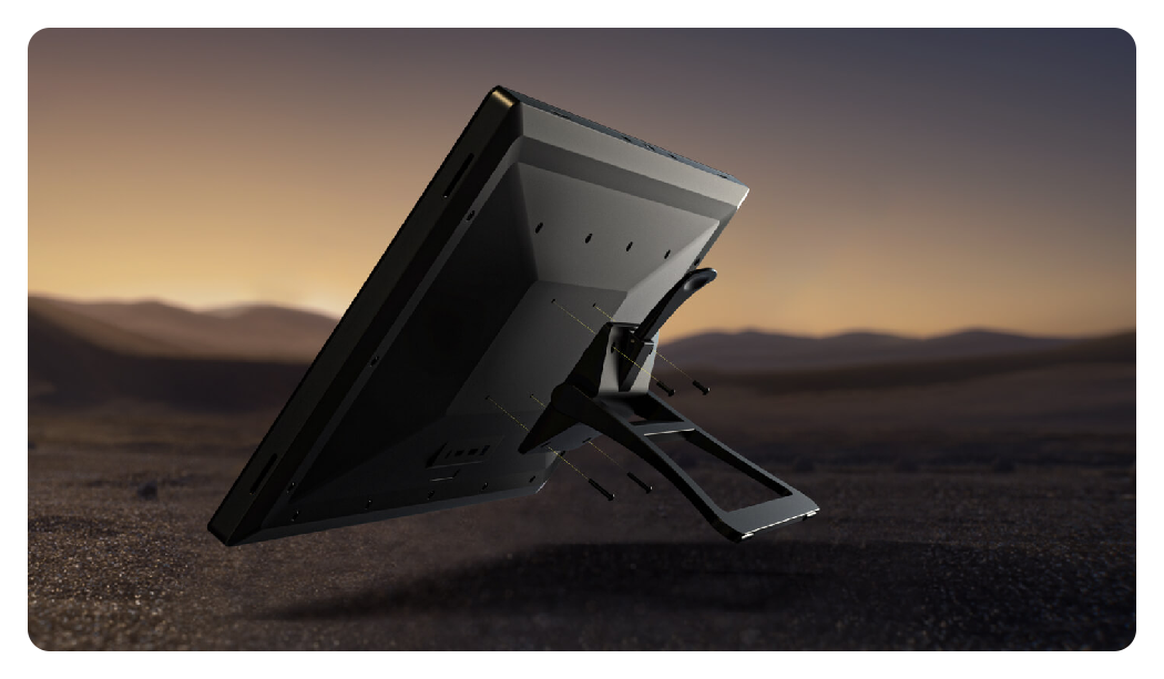 vesa mount on the pen display 24, Xencelabs Pen Display 24